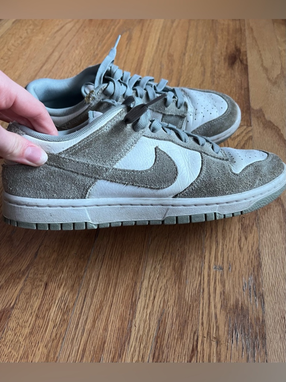 Men’s Nike Grey Fog dunks size 8.5